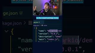 Building a package.json file with npm init