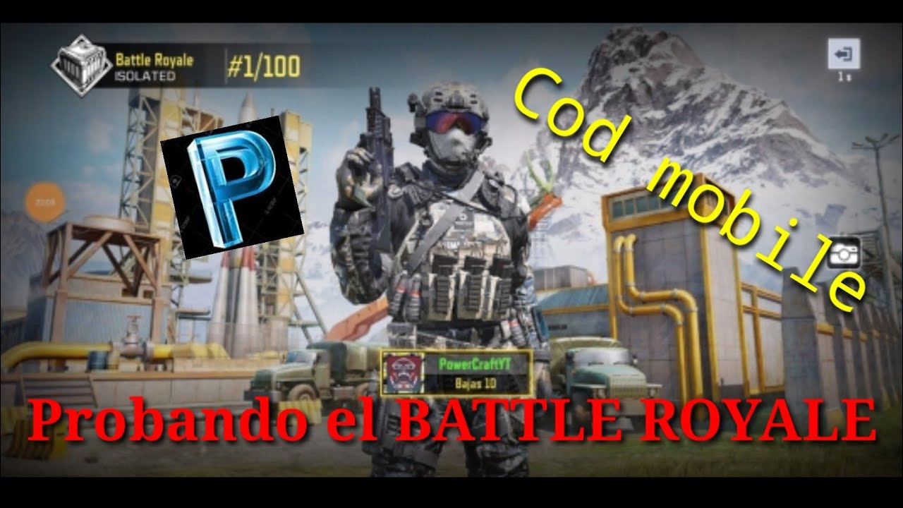 Probando el Battle Royale de Call of Duty Mobile | PowerCraftYT video editing software free
