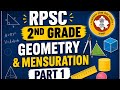 Geometry and mensuration part 1 #rpsc #rpscsecondgrade #rpscmaths #maths