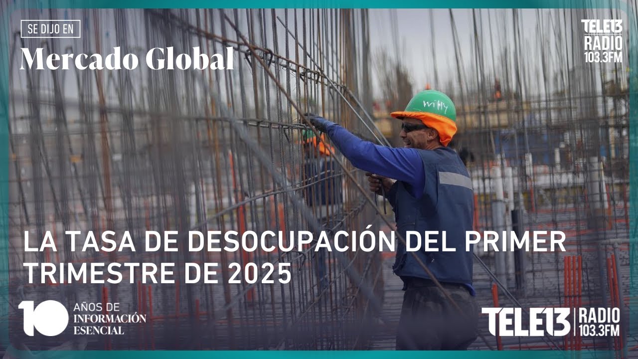 La tasa de desocupación del primer trimestre de 2025 | Mercado Global ...