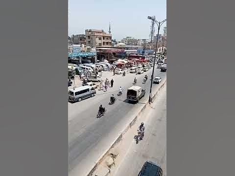 Faizabad bus stand and metro station | Faizabad G T Road crossing ...