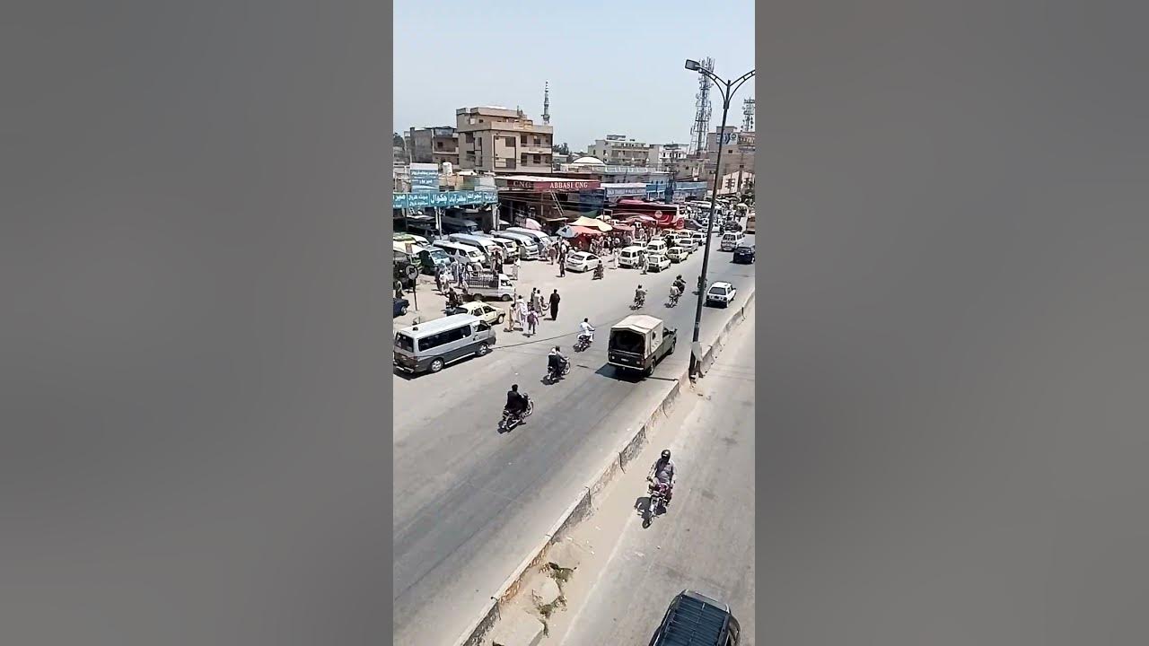 Faizabad bus stand and metro station Faizabad G T Road crossing