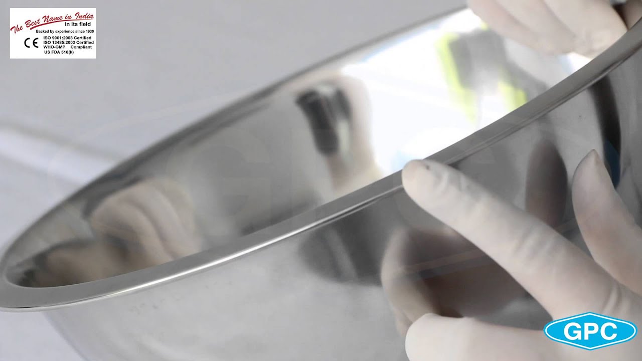 Lotion Bowls | Stainless Steel Lotion Bowls Manufacturer | Supplier India