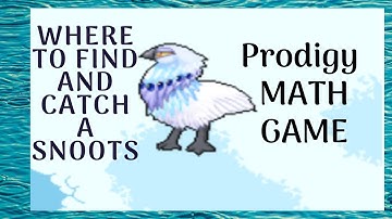Prodigy Math Game | How to Catch a Snoots (Storm Element Pet)