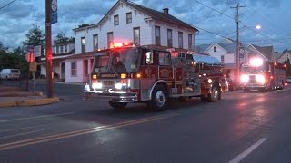 2016 Shartlesville,PA Fire Company 1 Annual Block Party & Parade 7/23/16