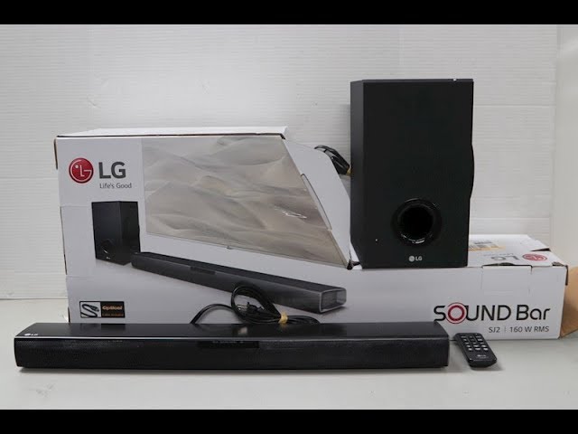 LG SJ2 with 2.1 Channel 160 W Speaker Set unboxing Worth buy in 2022 ? - YouTube