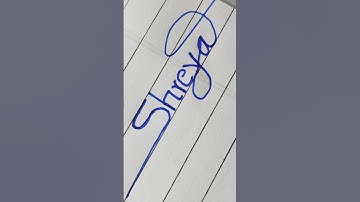 Shreya name writing nicely #trending #viral #reels #video #youtube #handwriting #shorts