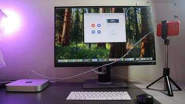 Use iPhone as a webcam on your Mac Mini