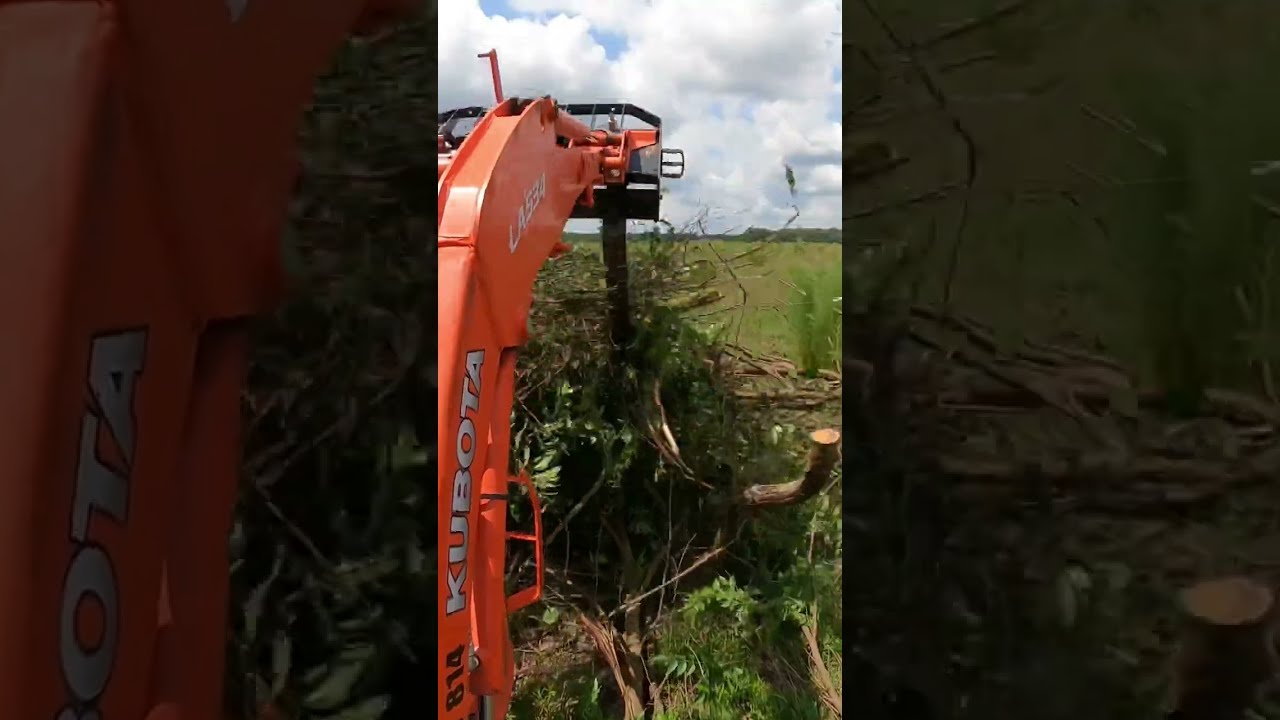 Kubota Pallet Forks Moving Brush 