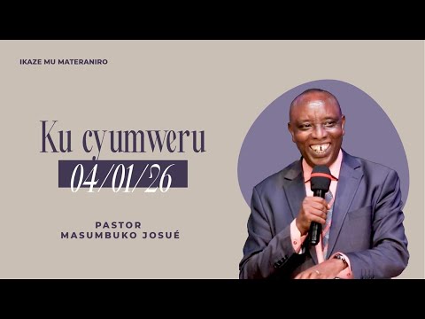 TUGARURE ICYUBAHIRO N IGITINYIRO CY IMANA MU BUZIMA BWACU BWA GIKRISTO Pastor Josue MASUMBUKO 