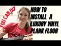 How to Install Luxury Vinyl Plank (LVP) Flooring