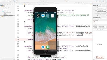 iOS Programming in 7 Days: Showing Alerts with UIAlertController| packtpub.com