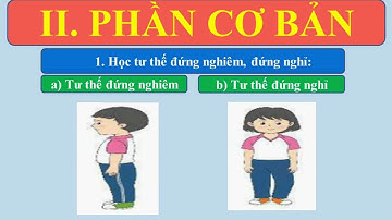 Bài: ĐỨNG NGHIÊM - ĐỨNG NGHỈ - Tập hợp hàng dọc, dóng hàng dọc