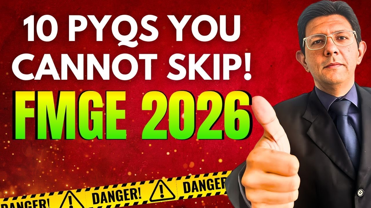 Top 10 Most IMP. OBGY PYQs for FMGE Jan 2026 by Dr. Punit Bhojani