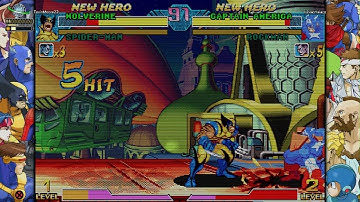 MARVEL 🆚 CAPCOM Clash of SUPER HEROES Online Ranked Match