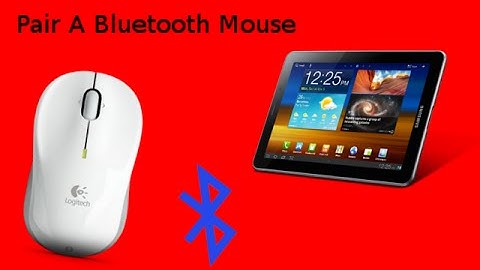 How to Connect a Bluetooth Mouse to an Android Device