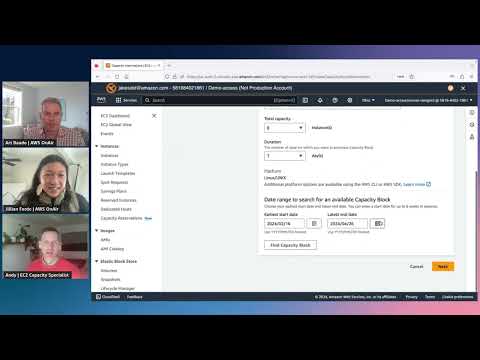 Reserving GPU instances in Amazon EC2 UltraClusters for ML workloads -AWS OnAir S5 | AWS Events Episode cover