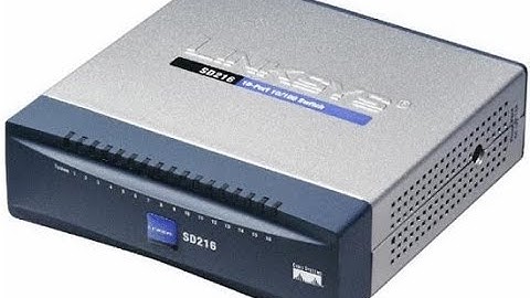 SD216 Cisco Linksys 16-Ports 10/100Mbps Ethernet Switch