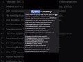 PYTHON SUMMARY