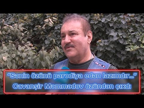 “Sənin özünü parodiya edən lazımdır…” - Cavanşir Məmmədov özündən çıxdı