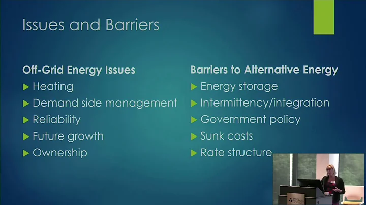 Off-grid Electricity: Delia Warren on the barriers...