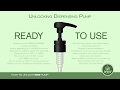How to Open (unlock) a Dispensing Pump