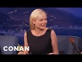 Kirsten Dunst's First Kiss Was Brad Pitt  - CONAN on TBS