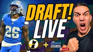Fantasy Football Draft LIVE | Beat the Counselor!
