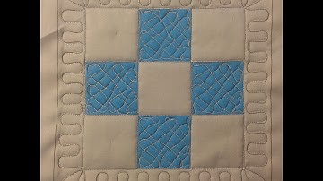 Beginner Quilting in a Nine Patch from the Building Blocks Quilt Along with Leah Day and Josh Day