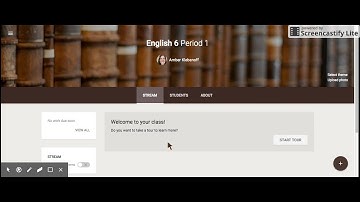 Create a New Google Classroom, Add Students, Reuse Assignments.webm