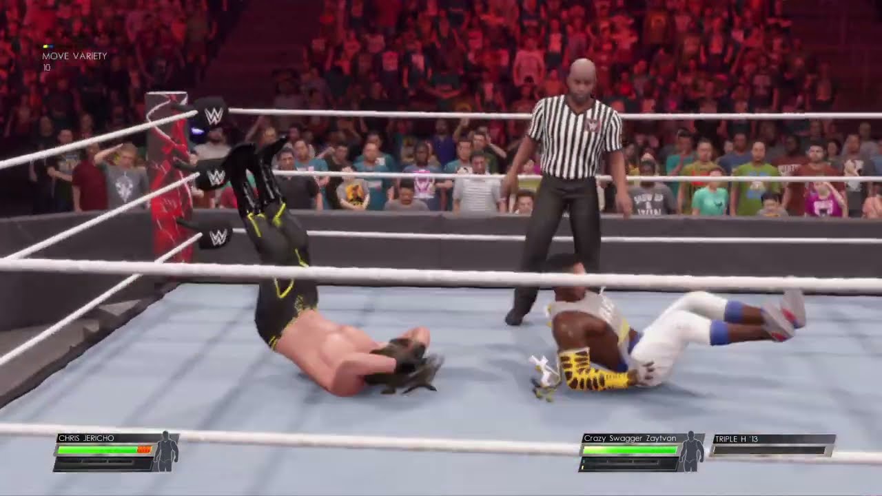 WWE 2K22 Crazy swagger Zaytvon vs Chris Jericho for The AEW championship at TLC