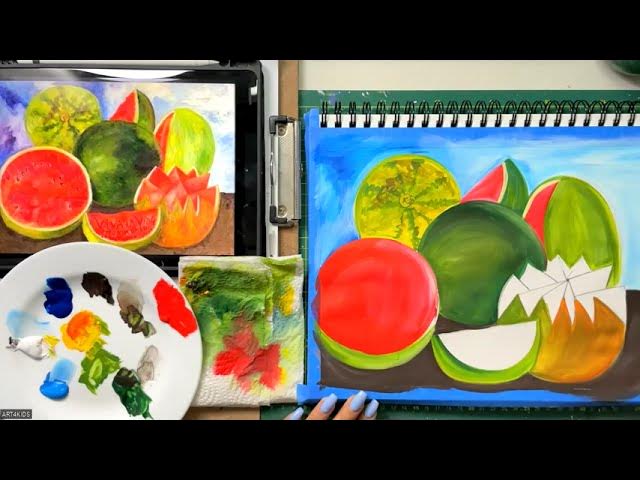 Como dibujar y pintar un tucán colorido con plumones paso a paso – art4kids