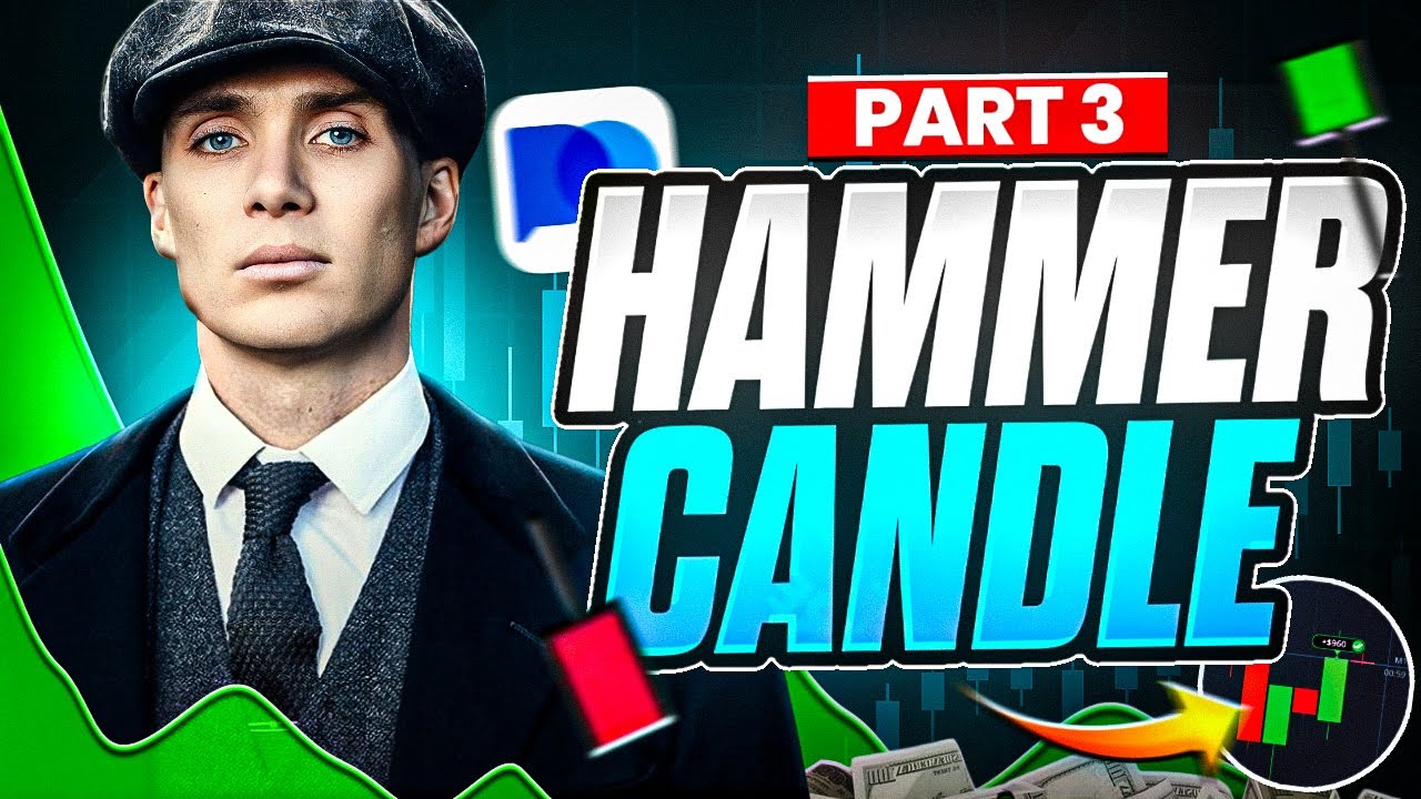 Pocket Option Course Part - 3 Hammer Candle | Svm Binary Trading