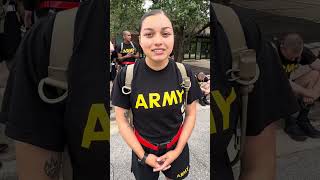 Infantry Soldiers at Fort Moore (formerly Fort Benning) give reasons why they join the Army.