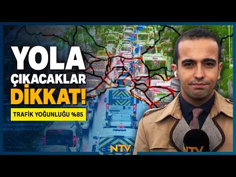 Breaking News: Drivers Beware! Heavy Traffic in Istanbul After Torrential Rain | NTV