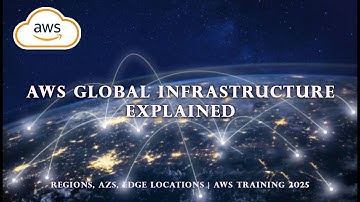 AWS Global Infrastructure Explained | Regions, AZs, Edge Locations | AWS Training 2025