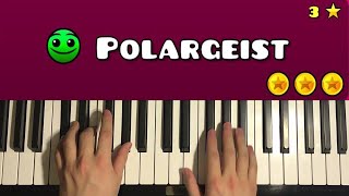 Geometry Dash - Level 3 - Polargeist  (Piano Tutorial Lesson)