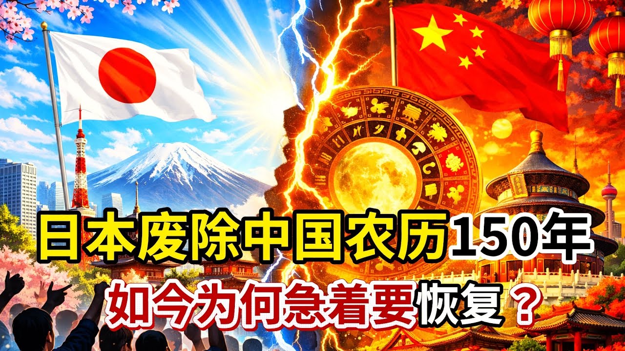 日本人吵翻了！废除中国农历150年，如今为何急着要恢复？