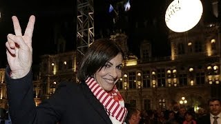 Анн Идальго - новый мэр Парижа