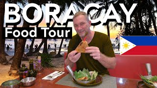 ULTIMATE BORACAY FOOD TOUR. Local eats at Mucho's, Jeepney Stop, Exit Bar and Ube Mama