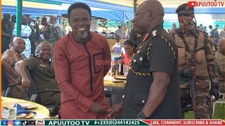 DAN KWAKU YEBOAH TAKES HIS COMEDY TO BURMA CAMP, SEE WHAT HE DID TO THE SOLDIERS PRESENT...