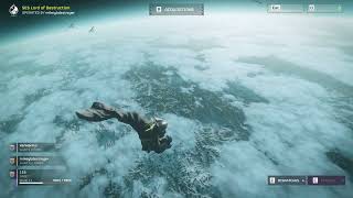 Helldivers 2  Falling out the ship!