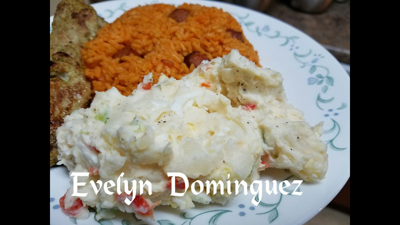 Ensalada de Papa al estilo puertorriqueño