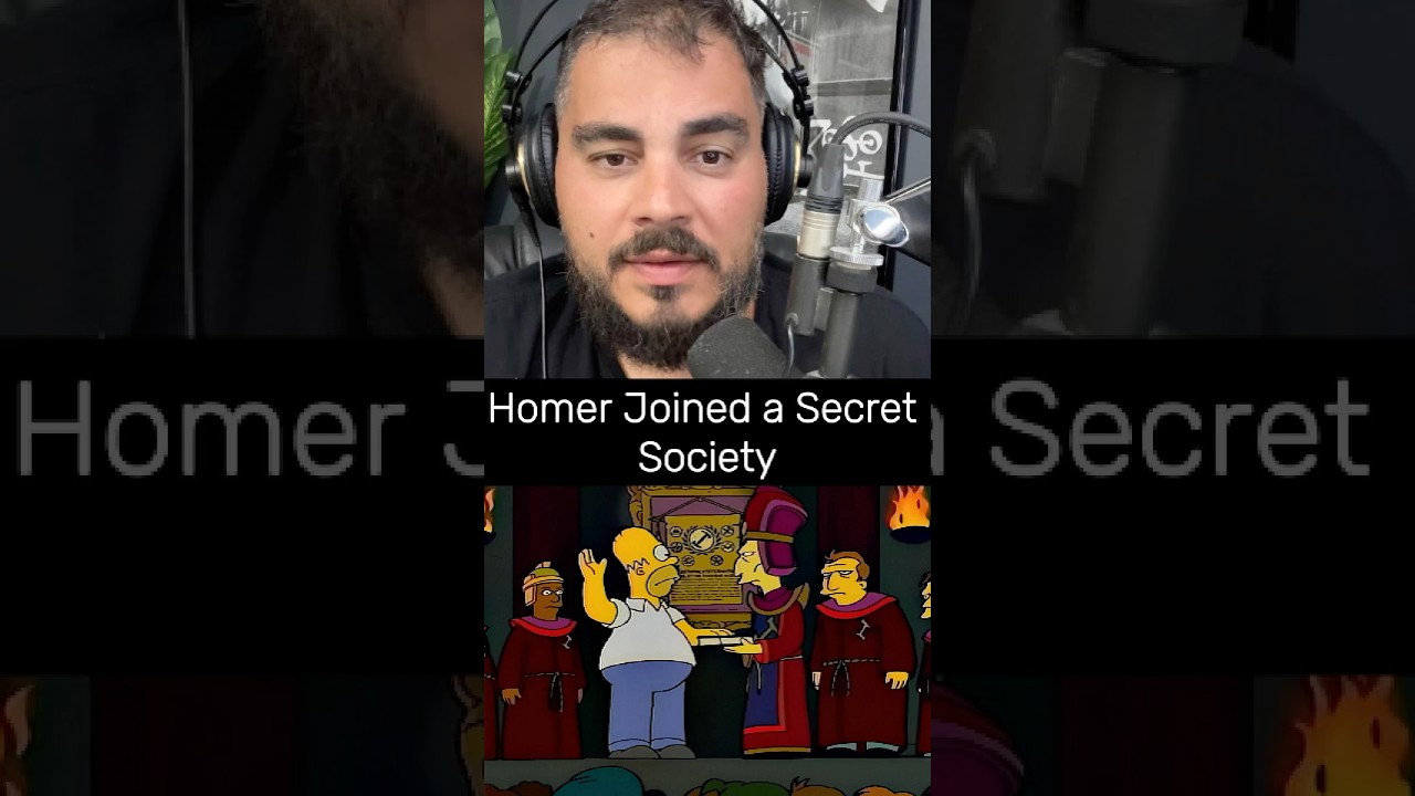 Homer Joined a Secret Society | The Simpsons Homer Joined a Secret Society | The Simpsons
