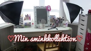 ♡Min sminkkollektion♡