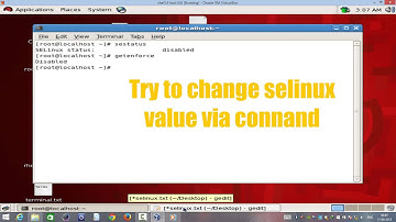 How to enable or disable selinux from grub.