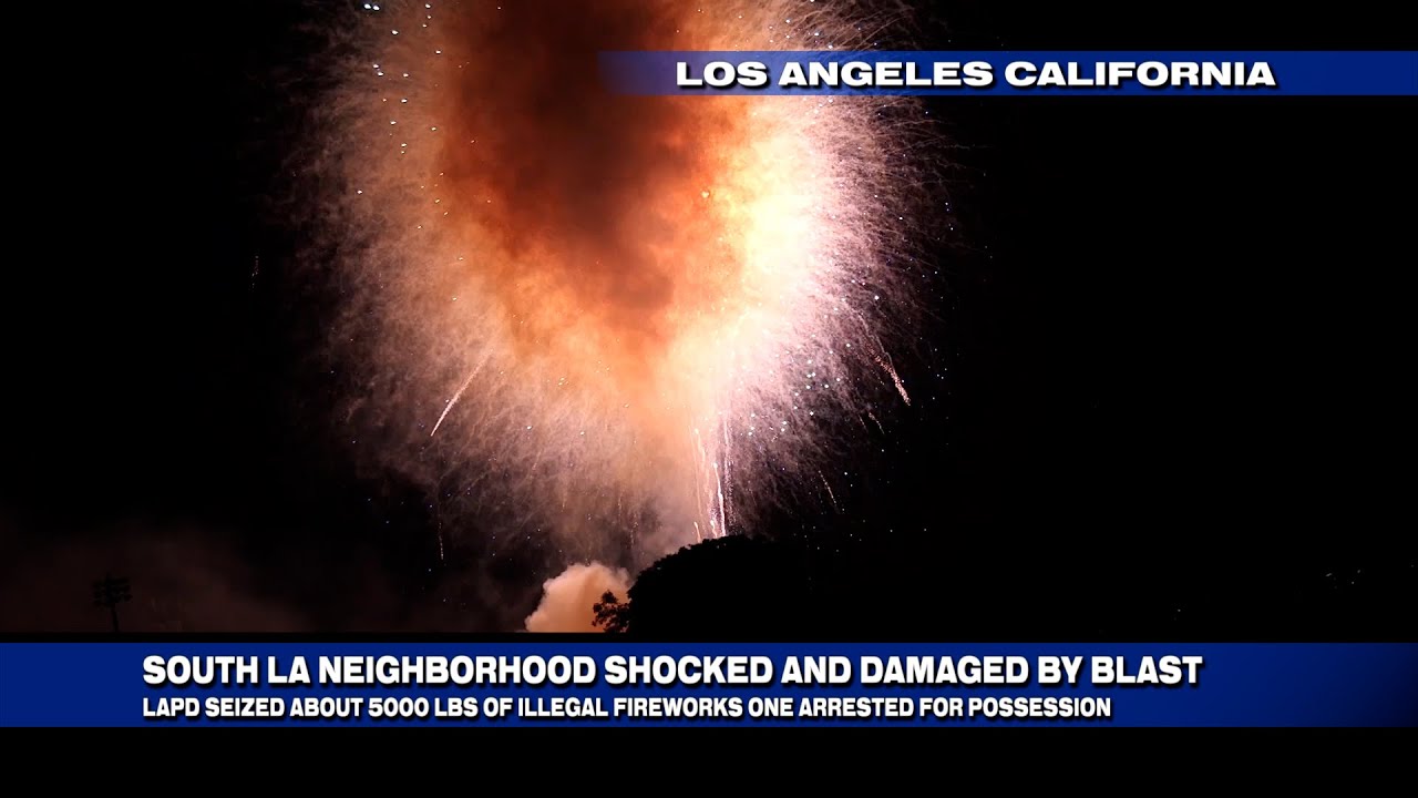 Dozens injured over Illegal Firework explosion in Los Angeles ...