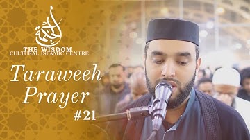 Taraweeh Prayer 21 - إبداعات القارئ هشام سياف - Ramadhan 2024 in Birmingham UK (HQ)
