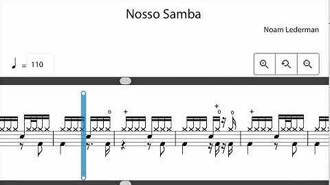 Nosso Samba Rockschool Drums Grade 8 (Drumless)