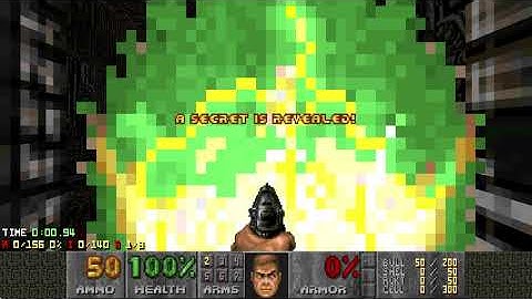 Doom Zero: Map 19 - "Quantum Processing" UV-Fast in 7:38